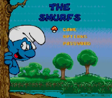 Smurfs, The (Europe) (En,Fr,De,Es,It) (Rev A) screen shot title